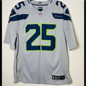 SEATTLE SEAHAWKS #25 Mens Large Jersey